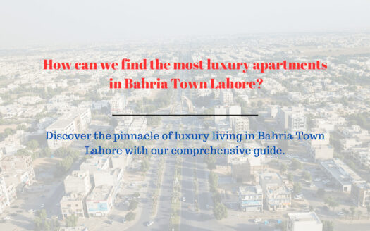 luxury apartments in Bahria Town Lahore